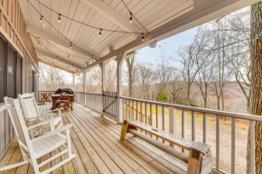 5 Mi to Beaver Lake Family Cabin with Game Room